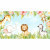 Papel de Parede Personalizado Lovely Safari Blue