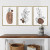 Kit Quadro Decorativo Boho Bege E Marrom