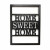 Quadro Decorativo Em PVC Home Sweet Home