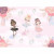 Papel de Parede Personalizado Ballet Watercolor