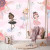 Papel de Parede Personalizado Ballet Watercolor