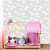 Papel de Parede Baby Nuvens Cute fundo Cinza