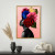 Quadro Decorativo Beauty Flores na Cabeça