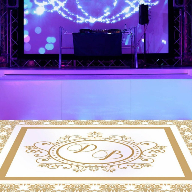 Adesivo Decorativo Para Pista de Dança Elegance