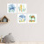 Kit de Placas Decorativas Fundo Do Mar Cute