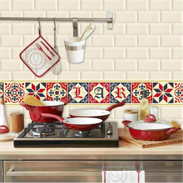 Faixa Decorativa para Cozinha Lar