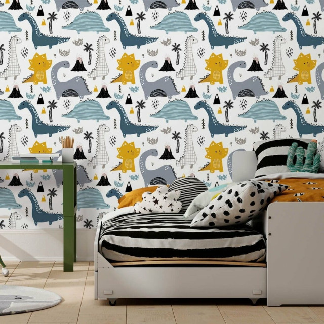 Papel de Parede Baby Dinos