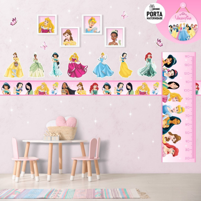 Kit Decorativo Princesas