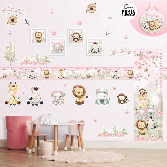 Kit Decorativo Animais Babys