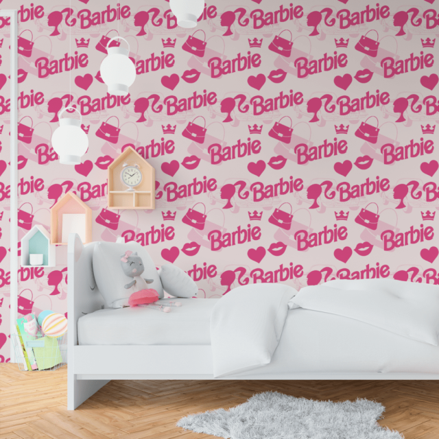 Papel de Parede Teen Glamour Barbie Princess