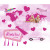 Papel De Parede Personalizado Barbie e Ken World Pink