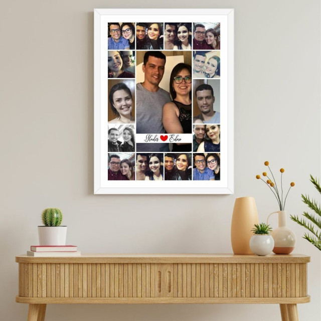 Quadro Decorativo Personalizado My Love