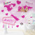 Papel De Parede Personalizado Barbie e Ken World Pink